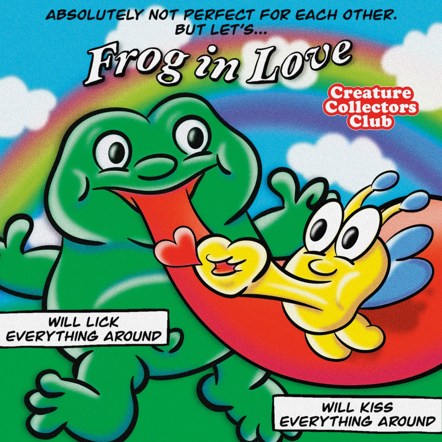 🐸👅Frog In Love🪰✨ Black Fly Ver.