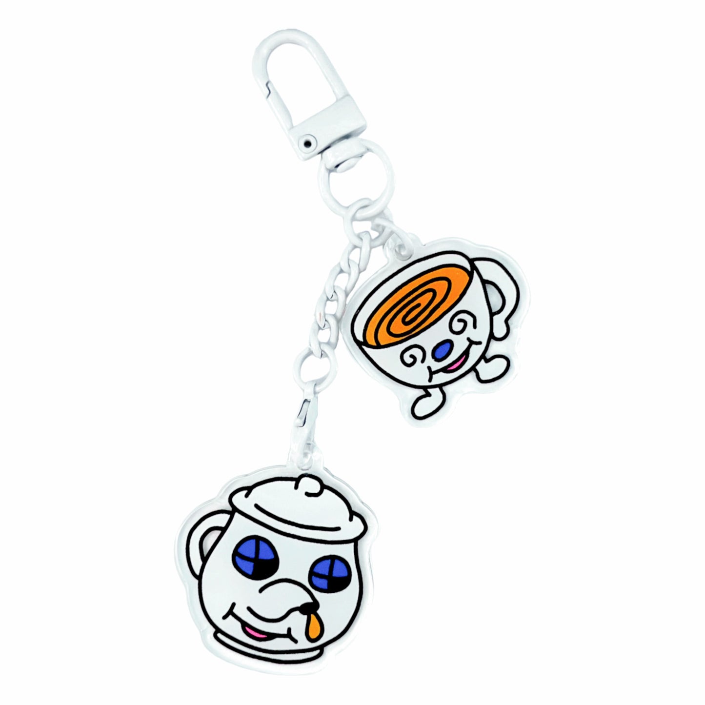 Keychain (Tea Pot + Tea Cup)🫖☕️