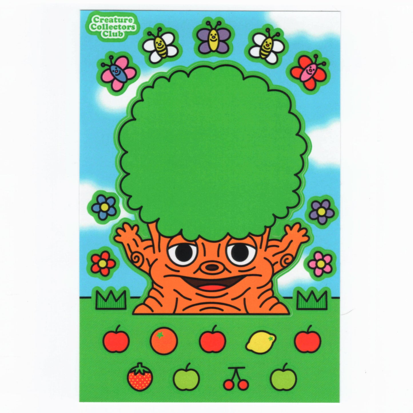 Fruits Tree DIY A6 Sticker🌳🍊