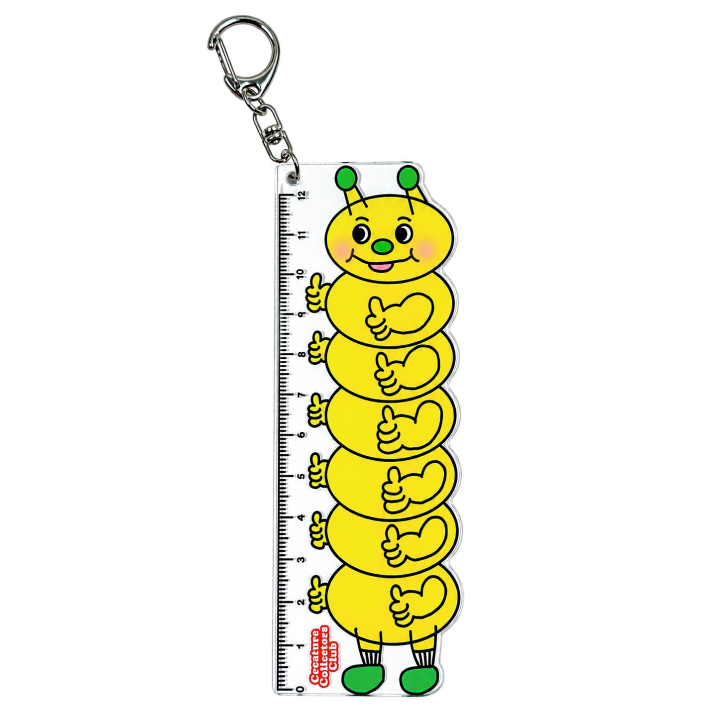 Butterpillar Ruler Keychain🐛📏