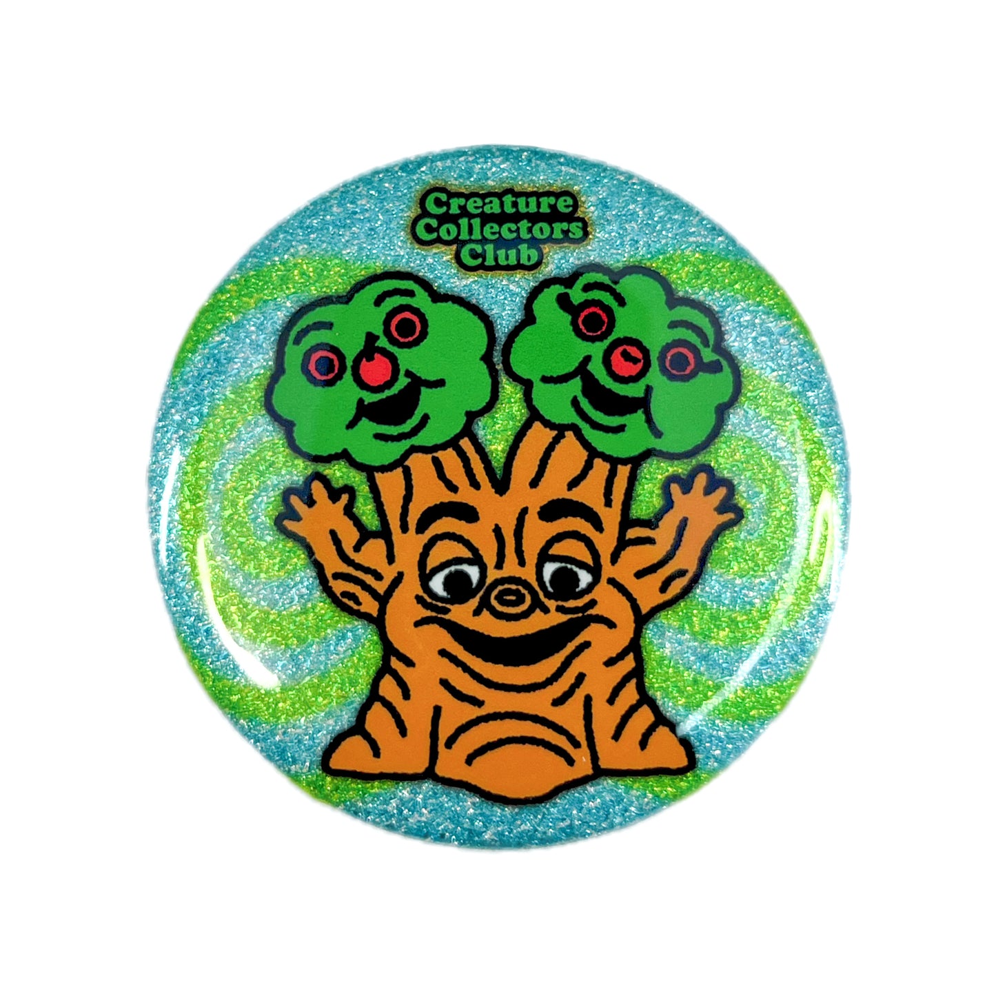 Tree Energy Glittery Badge🌳✨