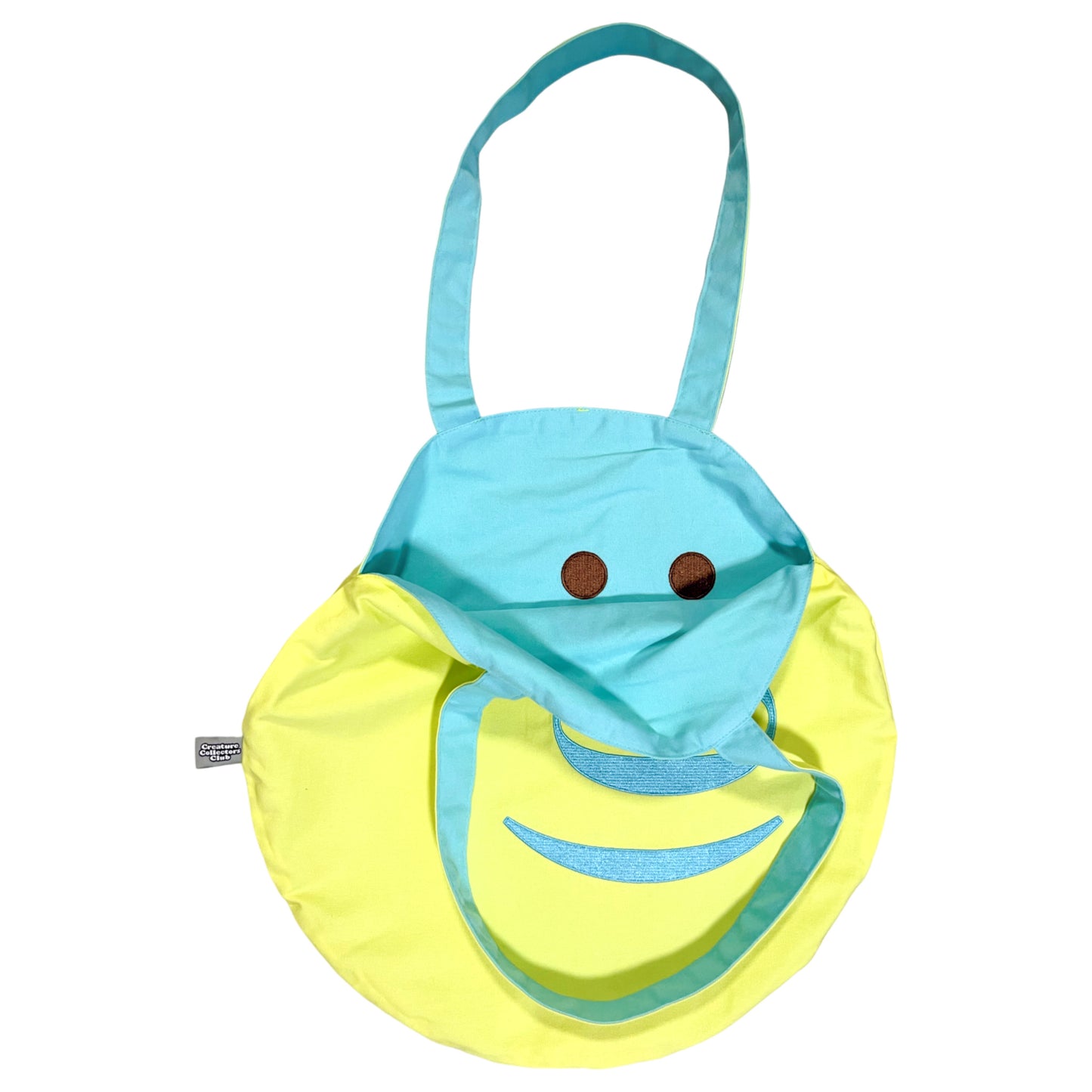 🌞Double-faced Sun Tote Bag (Yellow/Blue)💛🩵