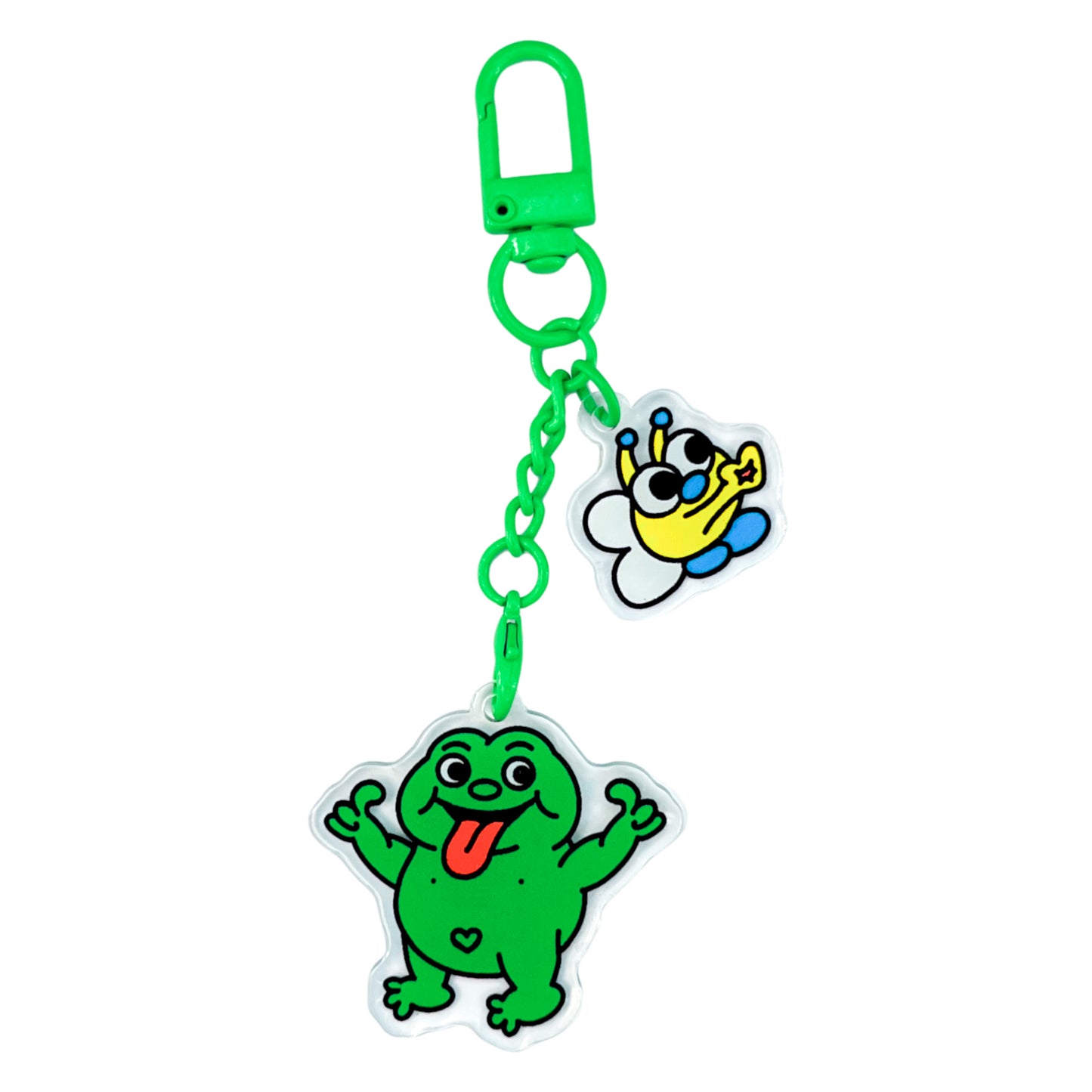 Keychain (Froggy + Fly)🐸🪰