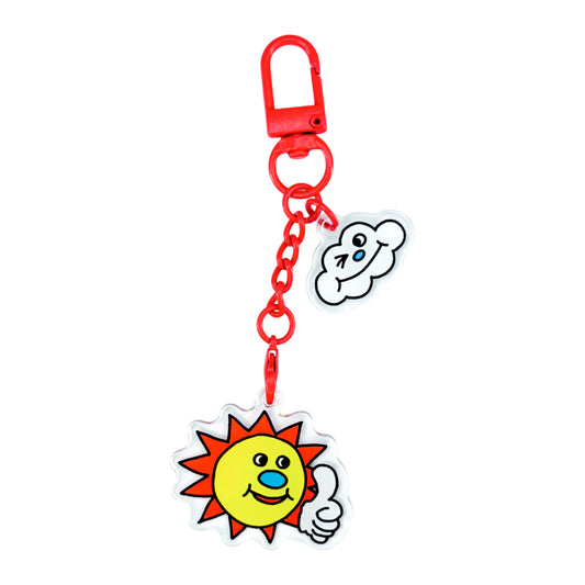 Keychain (Sun + Cloud)🌞☁️
