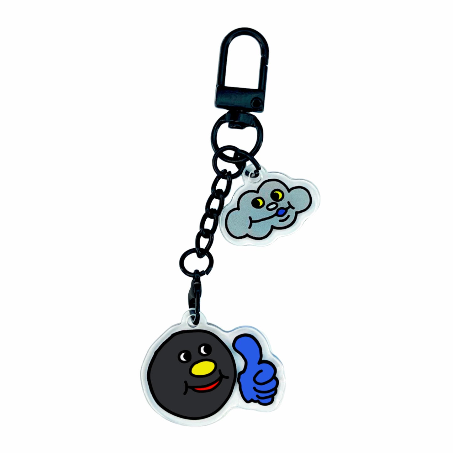Keychain (Moon + Cloud)🌚☁️