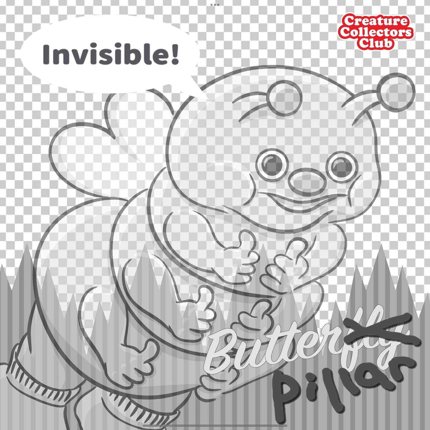 🌫️The INVISIBLE Butterpillar🫧