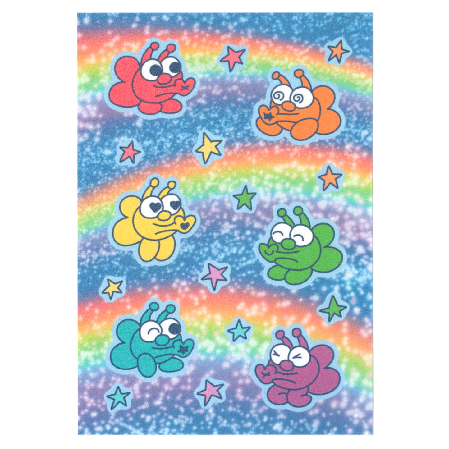 Rainbow Fairies A6 Sticker🌈🧚