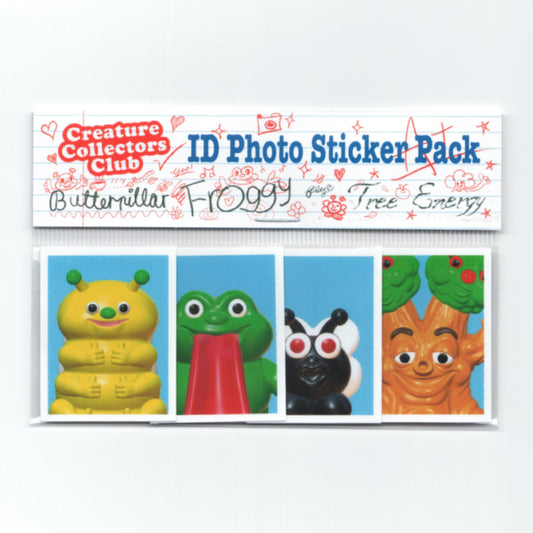Club's ID Photo Sticker Pack🐛🐸🌳🪰
