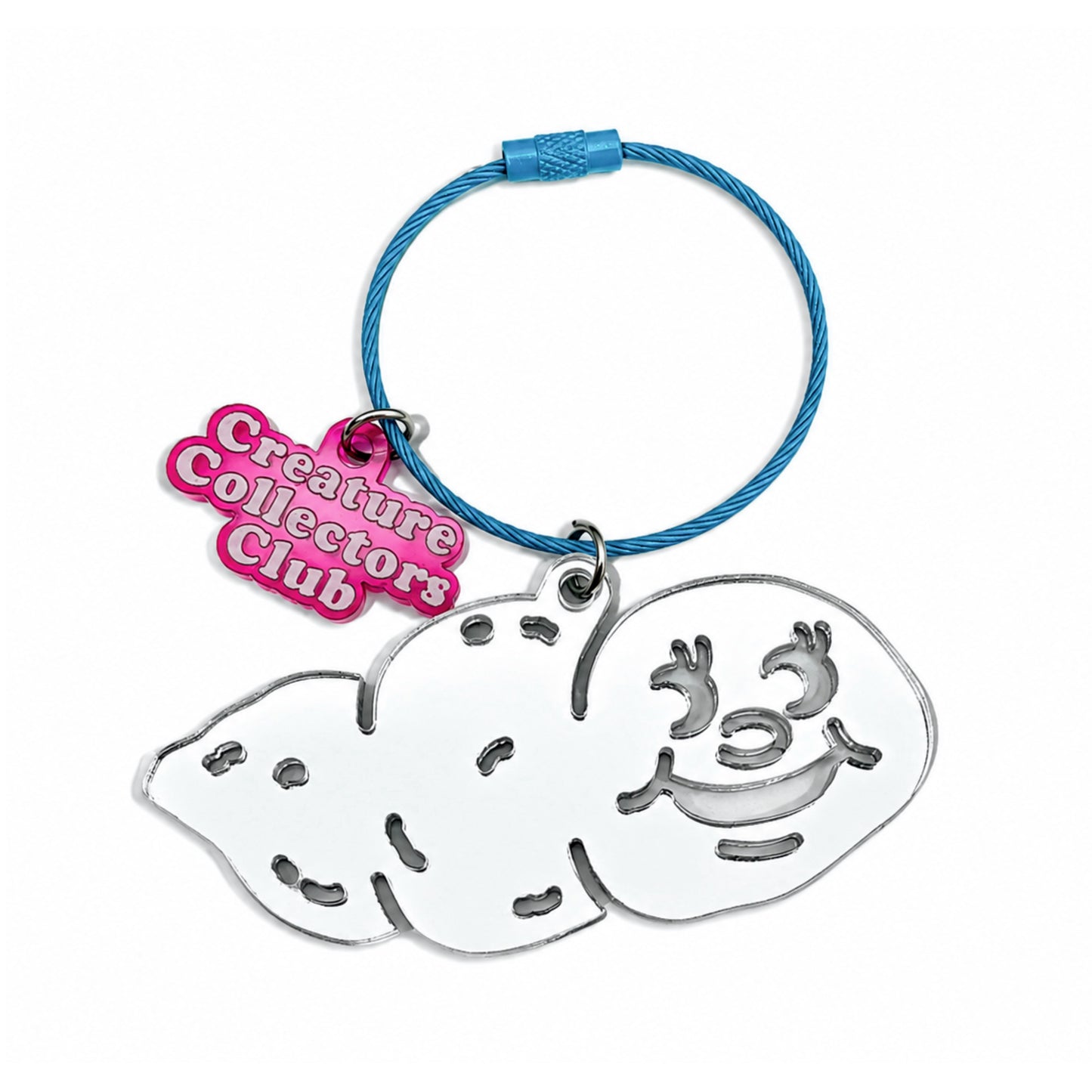 Acrylic Keychain (Poop Mirror Ver.)💩🪩