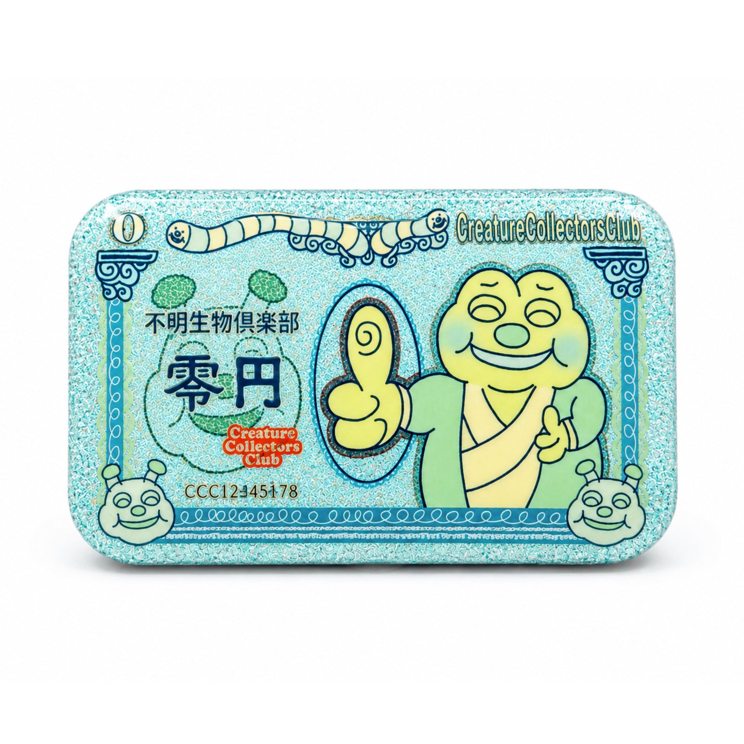 💴0 Yen Glittery Badge Froggy🐸